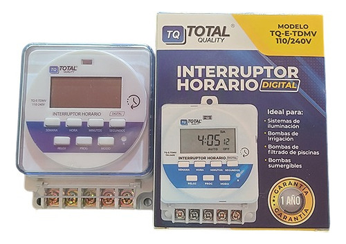 Interruptor Horario Digital Tq