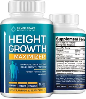 Height Growth Maximizer Vitaminas Crecer Estatura Cm Alto