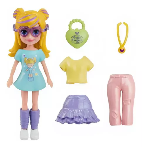 Boneca Mattel Polly Pocket Modas Sortido HNF50