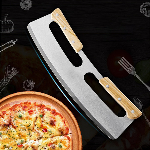 / Cortador De Pizza, Faca Afiada De Aço Inoxidável, .