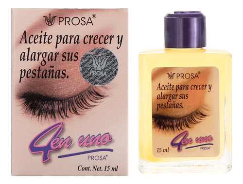 Aceite Prosa Desmaquillante Con Efecto Alargador Y Fortalece