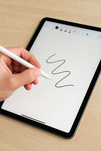 Lápiz Universal Max Pen para iPad Tablet y Teléfono Wiwu Universal Pencil Max Color Blanco