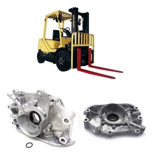 Bomba D Oleo Motor Empilhadeira Hyster Yale Mazda Fe 2.0 8v 