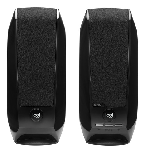 Parlantes Logitech S150 Negros Para Pc Cable Usb