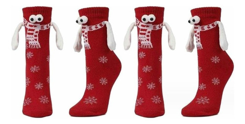 0 Calcetines Para Pareja Con Ojos Cogidos De La Mano, Deco