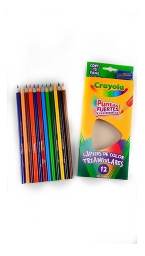 60 Lápices Crayola 24 Up & Downs + 12 Triangulares Unipunta