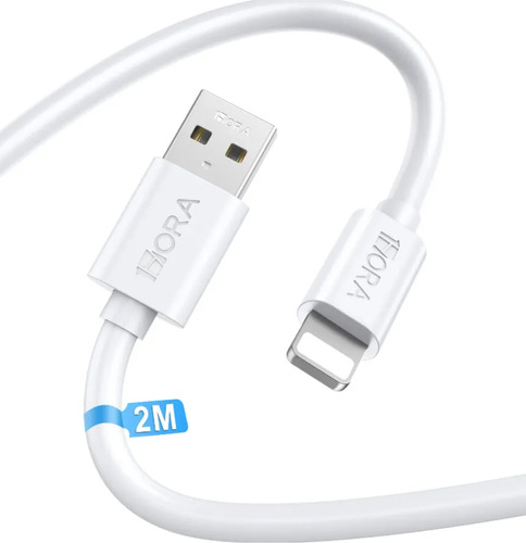 Lote 5 Pzs Cable Usb A Lightning Ip 1hora Cab247 Mayoreo