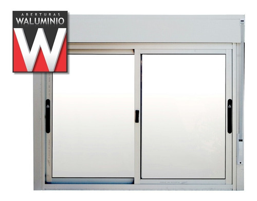 Ventanas Aluminio Corrediza Cortina De Enrollar 150 X 120