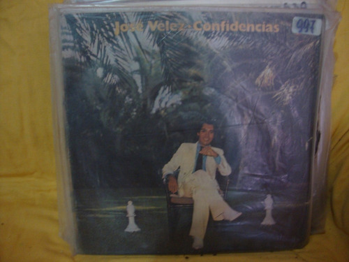 Vinilo Jose Velez Confidencias M4