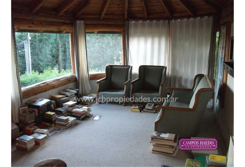 Casa De Troncos En Altos De Manzano - Villa Angostura ( Códi