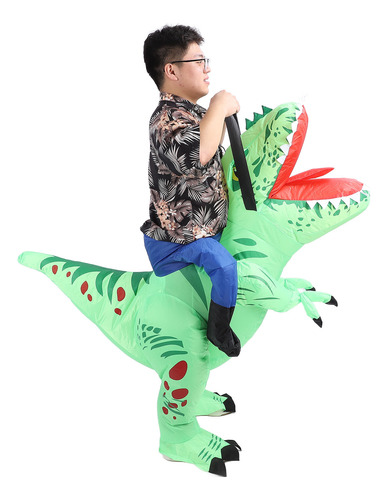 Disfraz Inflable De Dinosaurio Para Cosplay, Varios Colores,