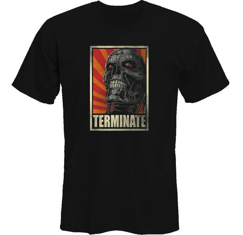 Remeras Terminator Schwarzenegger Obey 2 *mr Korneforos*