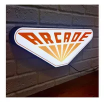 Comprar Cartel Cuadro Luminoso Logo Arcade Stranger Retro Led
