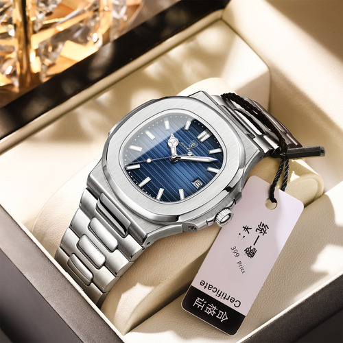 Reloj De Cuarzo Impermeable Poedagar 613 Para Hombre