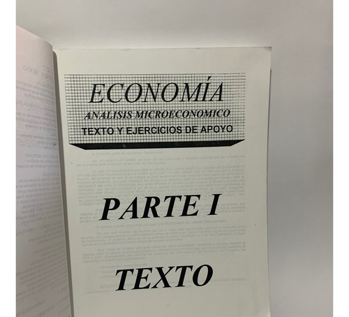 Economía Análisis Microeconómico Texto Y Ejercicios De Apoyo