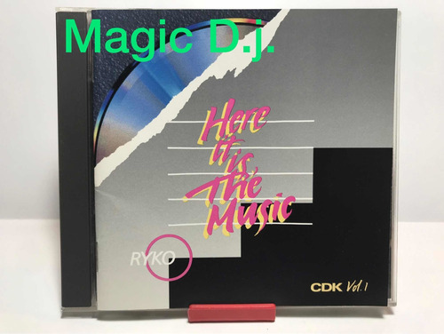 Cd Here It Is The Music Vol. 1 Frank Zappa Jimi Hendrix 1988