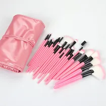 Comprar Set 24 Pinceles Maquillaje Brochas Profesional Con Estuche
