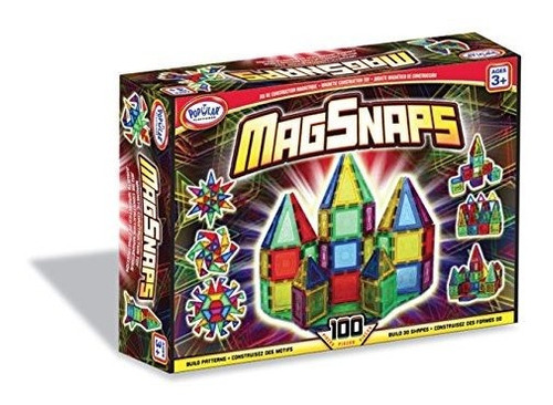 Popular Playthings Magsnaps Set 100 Piezas