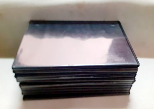 Cajas Plásticas Dvd Slim 14 X 19 Cmts X20 Unidades (Usado)