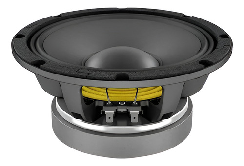 Bocina Rango Medio 8 Pulgadas 8 Ohms Lavoce Waf082.00 Color Negro