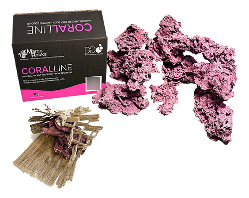 Rochas The Perfect Mix Coralline 18kg Marco Rocks Cor Rosa