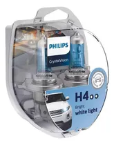 Comprar Lamparas Halogena 12v 60-55 H4 P43 Crystal Vision Philips