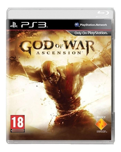 God Of War: Ascension  Ps3 Mídia Física Original Full (Recondicionado)