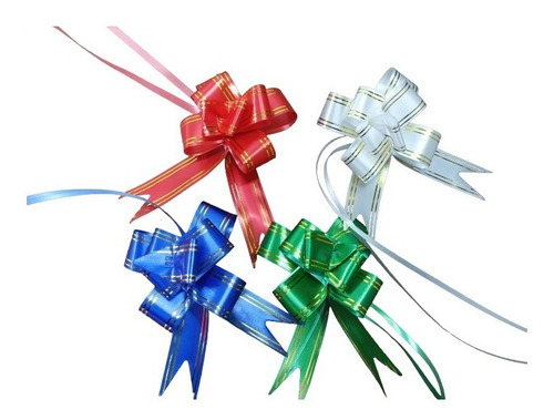 Imagen 4 de 5 de Pack 25 Papel De Regalo Navidad 50 Cinta 50 Sticker 1 Scotch