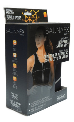 Faja Sauna Capelli Spots Entrenamiento Sfaw-2002 Mujer Negro