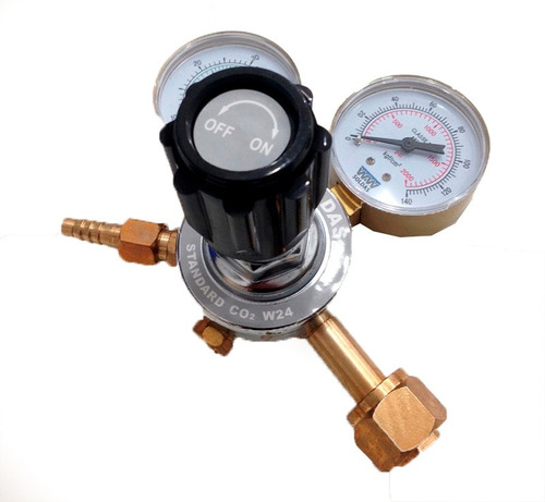 Regulador Para Cilindro De Co2 W24 Standard Wwsoldas