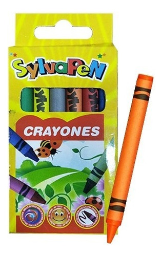 Crayones Crayolas Sylvapen De 12 Unidades Febo