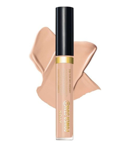 Avon Corrector Liquido Power Stay 18h  Stono Golden Medium