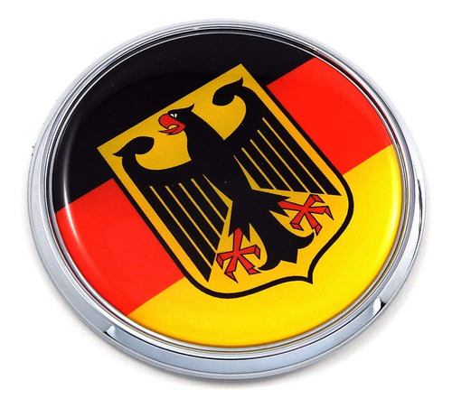 Bandera Alemana Alemana De Alemania 2.75 Pulgadas Emblema Re