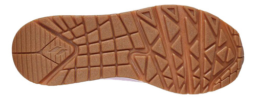 Skechers Uno Gen1-shimmer Away Para Niña Color Rosa, Oro