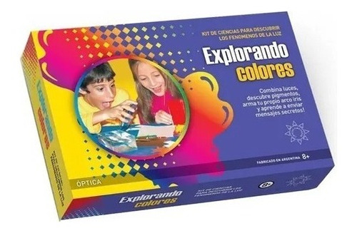 Kit Explorando Colores Descubrí Fenomenos De La Luz Ciencias