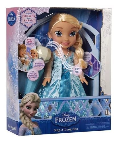 Disney Frozen Boneca Pequena Elsa 15 cm. com Pente Jakks 21182 -  Juguetilandia