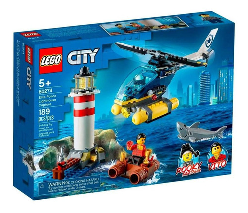 Lego City - Polícia De Elite: Captura No Farol - 60274