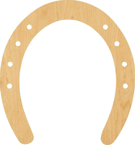 Horse Shoe 4 Woodcraft Cutout Thickness 1 8 Inch Size 7