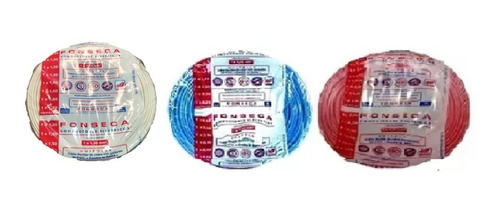 Cable Unipolar 1,5mm Rojo+celeste+blanco Pack X 300m