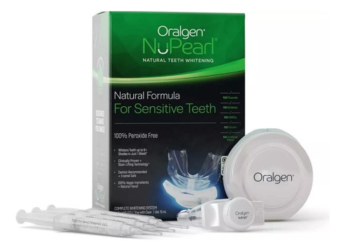 Blanqueador Dental Sin Peroxido Luz Led Y Lapiz Corrector
