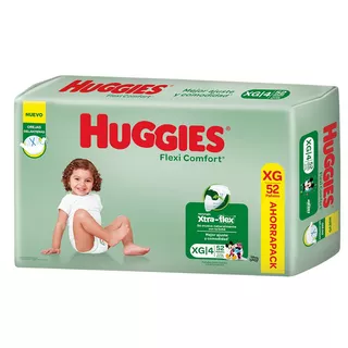 Pañales Huggies Flexi Comfort XG