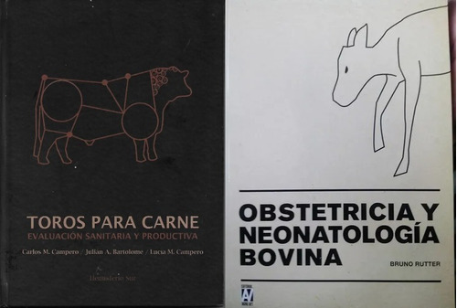 Combo Toros Para Carne + Obstetricia Y Neonatología Bovina