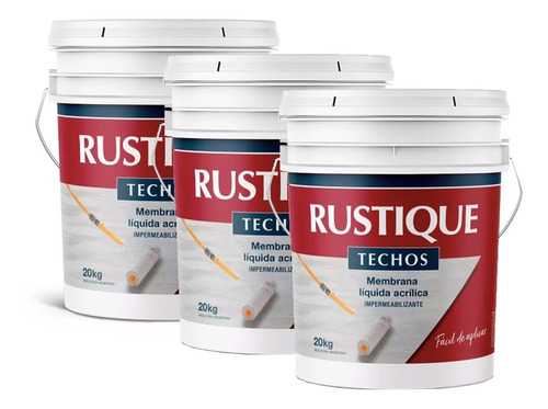 Membrana Liquida Rustique Techos 60 Kg - Prestigio