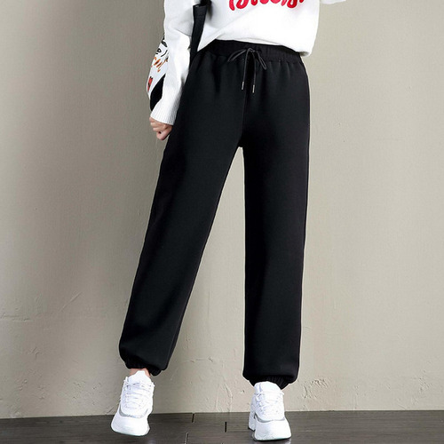 Pantalones De Chándal Con Forro Polar Térmico Para Mujer
