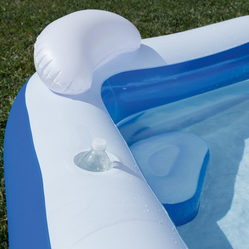 Piscina Inflável Bestway 54153 575L azul e branca caixa
