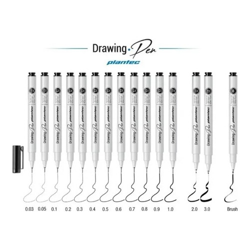 Estilografo Drawing Pen Plantec  Dibujo Tecnico Profesional