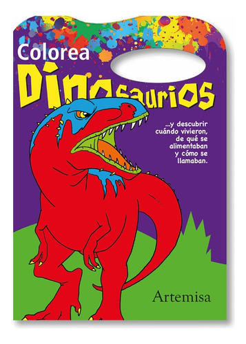 Colorea Dinosaurios Libro Para Pintar