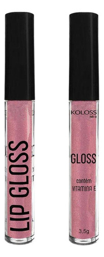 Lip Gloss Koloss Cor 17 Rosa Astral 3,5g
