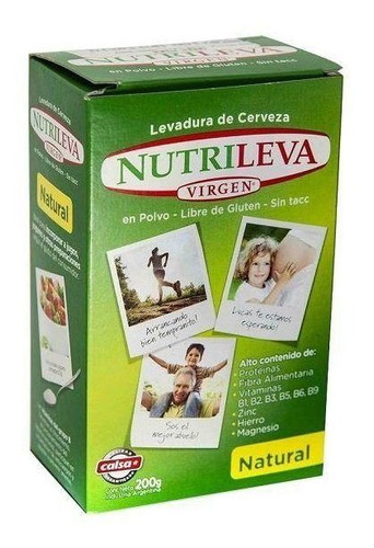 Levadura De Cerveza Natural Calsa Virgen X 200 Gr