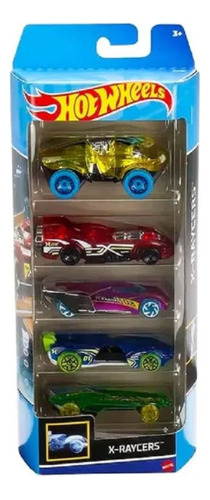 Hot Wheels Pack De 5 X - Racer  Mattel